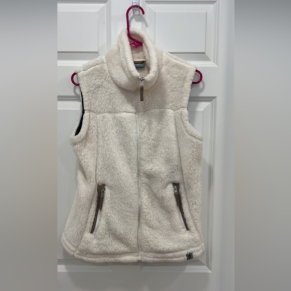 White fleece vest - Picture 1 of 1